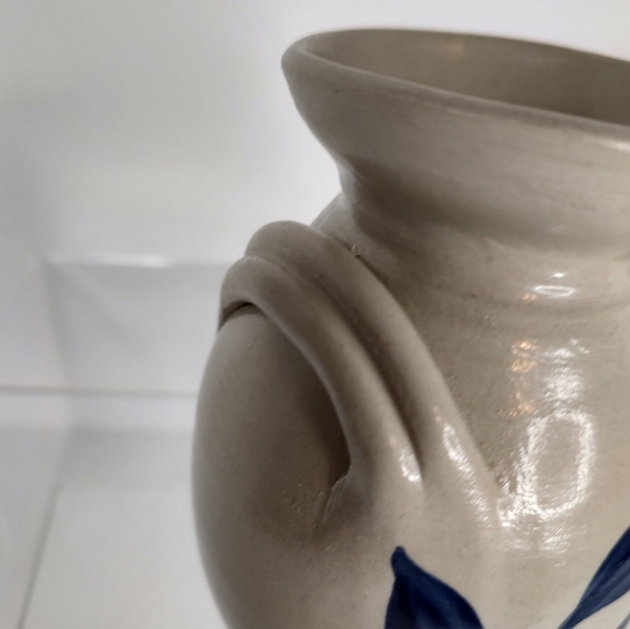 Williamsville Pottery Salt Glaze Vase Floral - Picture 2 of 12